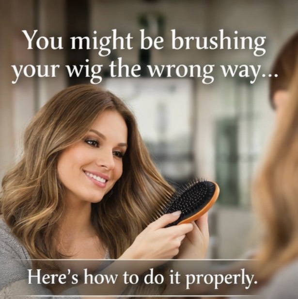 You might be brushing your wig the wrong way 👀

Brushing properly helps prevent shedding, breakage, and damage to delicate lace.

Swipe through for simple steps to keep your wig smooth, healthy, and long-lasting. ✨
