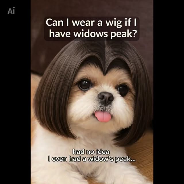 #wiglife #wigtips #hairlossjourney had no idea I even had a widow’s peak…
until I started wearing wigs.

Suddenly, nothing looked right.
Every wig felt… off.

So I did what many of us think about—
I shaved it.

And honestly?
I looked like a Teletubby.
Don’t do it.

Then I tried bangs.
Clip-in bangs… wigs with bangs…
Cute? Yes.
But it didn’t feel like me.

So I went deeper.

I started studying hairlines…
learning how to customize…
ventilating hair, strand by strand…
trying to recreate a natural widow’s peak.

Still… not perfect.

Until I stopped fighting it—
and learned how to work with it.

I developed my own way
to keep my widow’s peak…
while making the wig look natural, seamless, mine.

And everything I know about wigs today?
I owe it to this.

My biggest challenge…
became my greatest teacher.